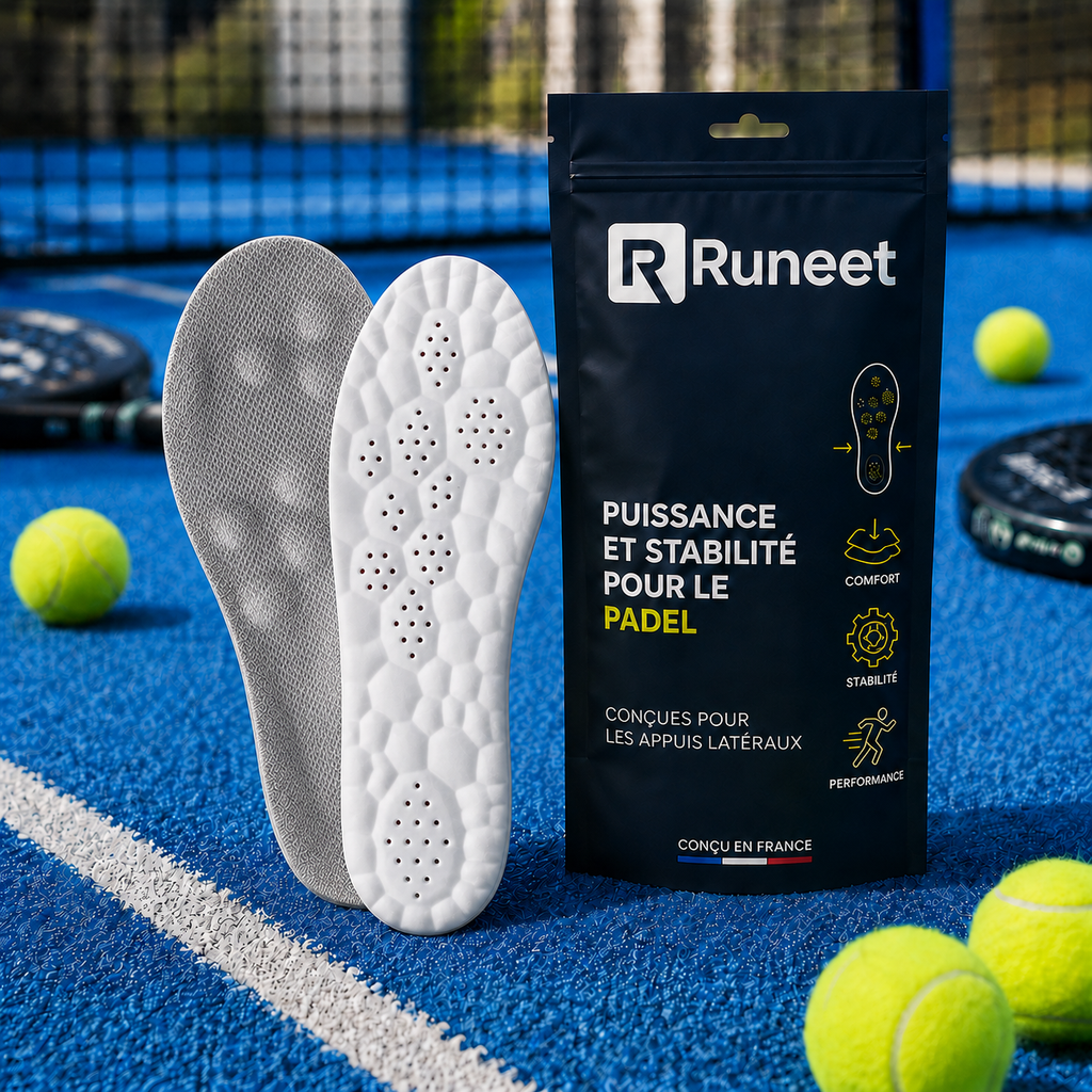 Semelles Padel RUNEET Gris