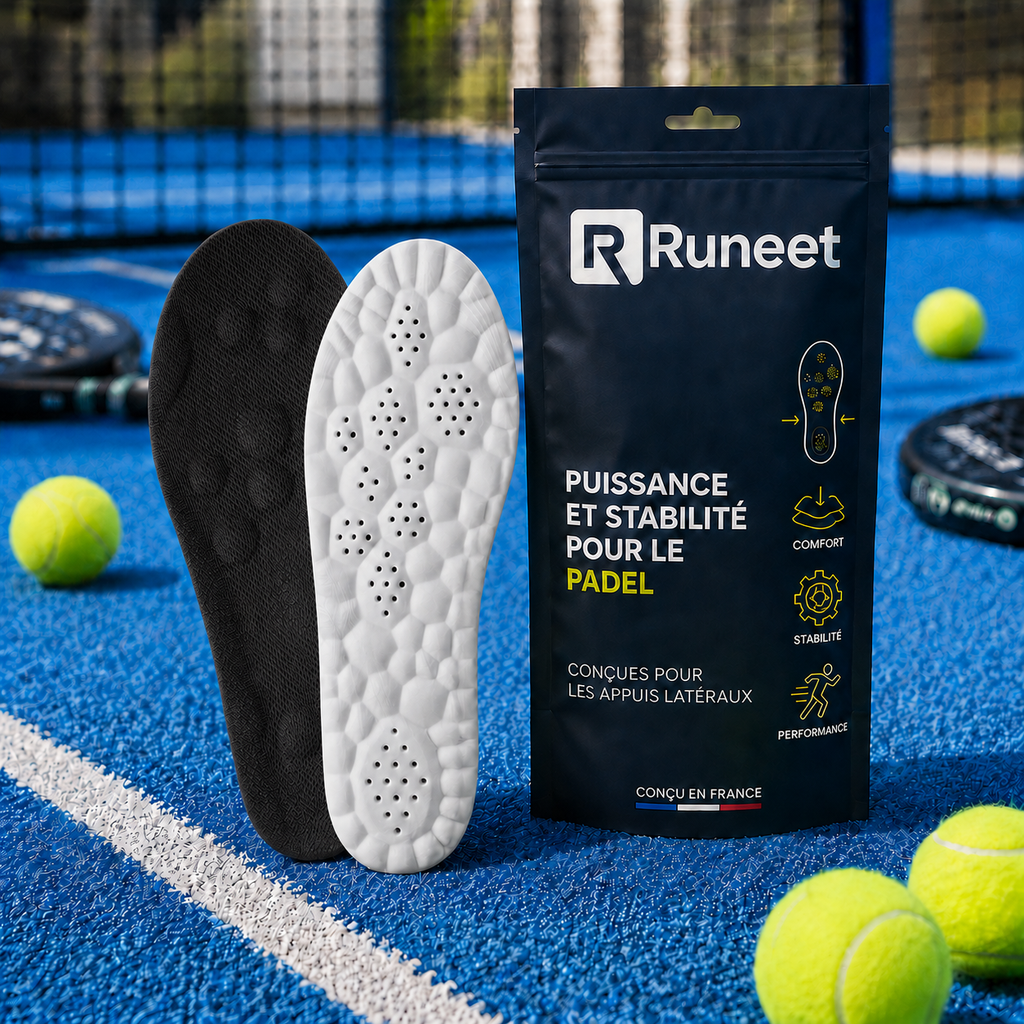 Semelles Padel RUNEET Noir