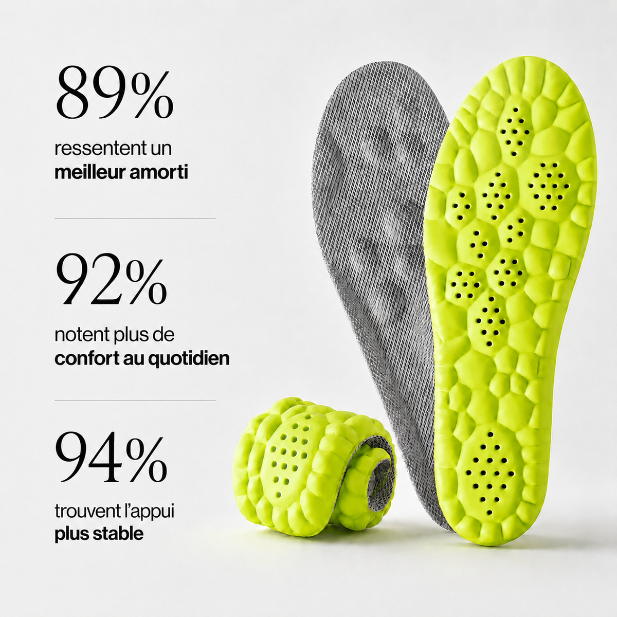 Semelles Padel RUNEET Vert